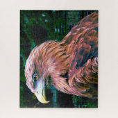 Steenarend Roofvogel. Legpuzzel (Verticaal)