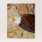 Steenarend Roofvogel. Legpuzzel (Verticaal)