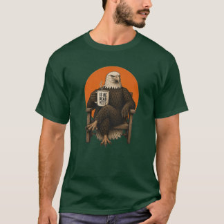 Steenarend Vintage Illustratie Anti Trampo T-shirt