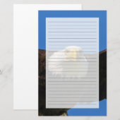 Steenarend vliegt dichtbij briefpapier (Voorkant / Achterkant)