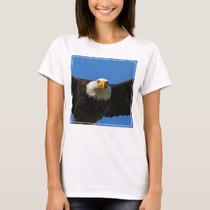 Steenarend vliegt dichtbij t-shirt