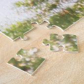 Steenarend zit in Douglasspar Legpuzzel (Zijkant)