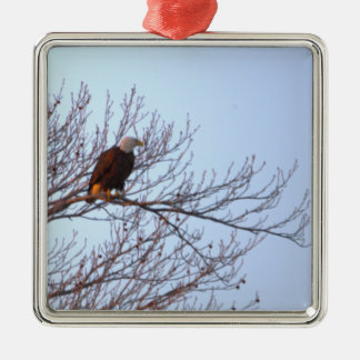 Steenarendornament metalen ornament