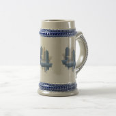 steenbaksteen bierpul (Voorkant rechts)