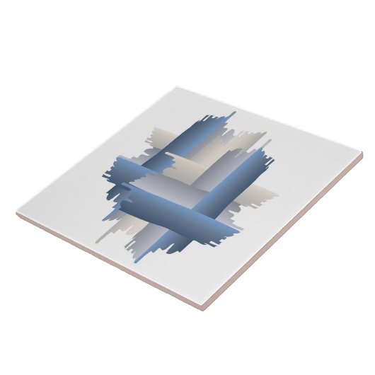 steenbaksteen tegeltje (Zijkant)