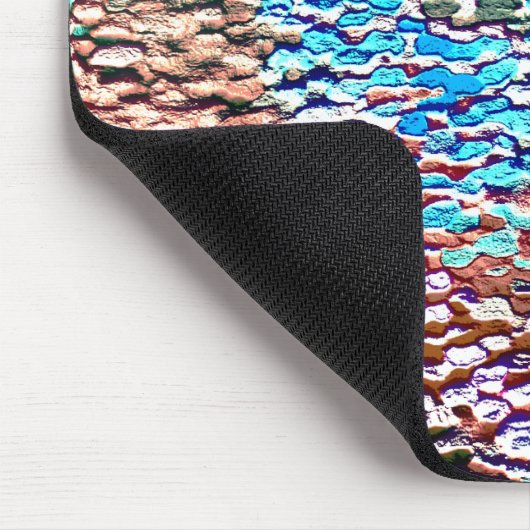 Steenbasis bekleed met roestvrij mortier en spatte muismat (Hoek)