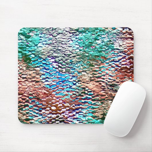 Steenbasis bekleed met roestvrij mortier en spatte muismat (Met muis)