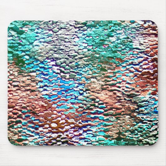 Steenbasis bekleed met roestvrij mortier en spatte muismat (Voorkant)