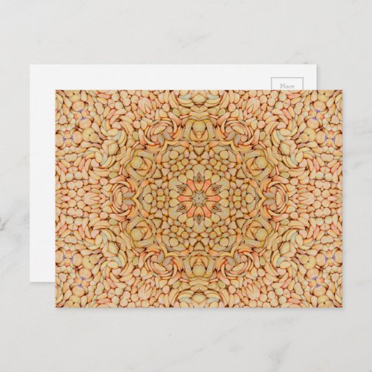 Steenbek Fractal Kaleidoscoop Briefkaart (Voorkant / Achterkant)