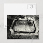 Steenbekkens en waterstokken briefkaart (Voorkant / Achterkant)