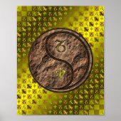 Steenbok & Aardaap Poster (Voorkant)