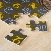 Steenbok & Aarde Konijn Legpuzzel (Zijkant)