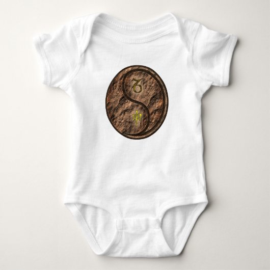 Steenbok & Aardemonster Romper (Voorkant)