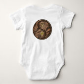 Steenbok & Aardemonster Romper (Achterkant)