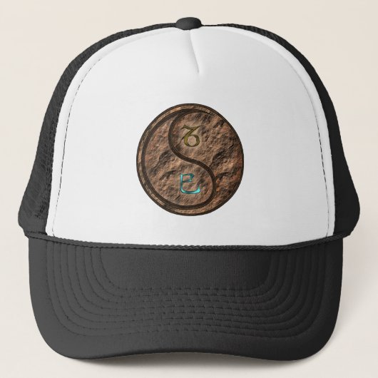 Steenbok & Aardese Slang Trucker Pet (Voorkant)