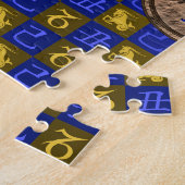Steenbok & Aardse Os Legpuzzel (Zijkant)
