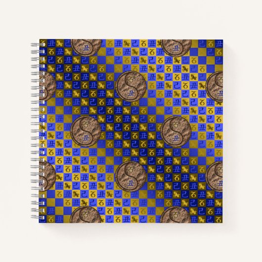 Steenbok & Aardse Os Notitieboek (Voorkant)