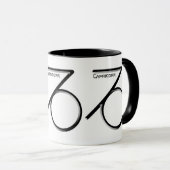 STEENBOK, abstract ontwerp van het sterrenbeeld, Mok (Voorkant rechts)