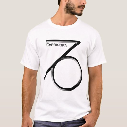STEENBOK, abstract ontwerp van het sterrenbeeld, T-shirt (Voorkant)