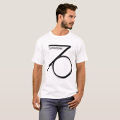 STEENBOK, abstract ontwerp van het sterrenbeeld, T-shirt (Voorkant volledig)