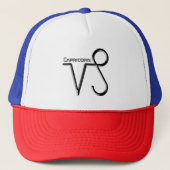 STEENBOK, abstract ontwerp van het sterrenbeeld, Trucker Pet (Voorkant)