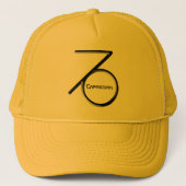 STEENBOK, abstract ontwerp van het sterrenbeeld, Trucker Pet (Voorkant)
