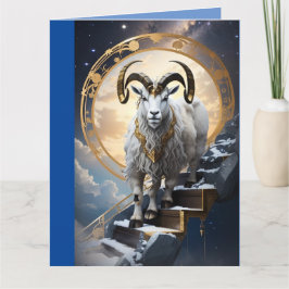 Steenbok Ascend to Greatness - Gelukkige Verjaarda Kaart
