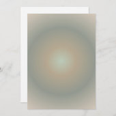 Steenbok Aura Gradient Zodiac, groen bruin Feestdagenkaart (Voorkant / Achterkant)