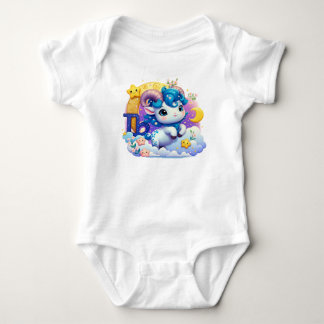 Steenbok Baby Bodysuit Een stuk