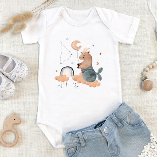 Steenbok Baby: Little Goat's  Romper
