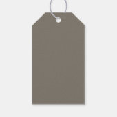 Steenbok Cadeaulabel (Achterkant)