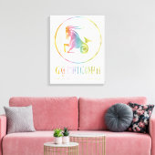 Steenbok compatibiliteit ontworpen canvas afdruk (Insitu (Woonkamer))