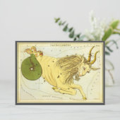 Steenbok  Constellatie, Urania's Mirror Kaart (Staand voorkant)