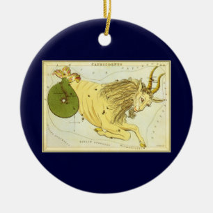 Steenbok  Constellatie, Urania's Mirror Keramisch Ornament