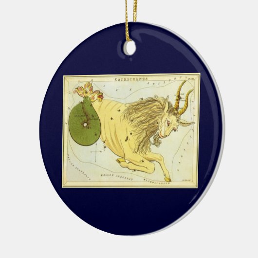 Steenbok  Constellatie, Urania's Mirror Keramisch Ornament (Links)