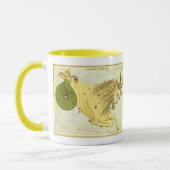 Steenbok  Constellatie, Urania's Mirror Mok (Links)