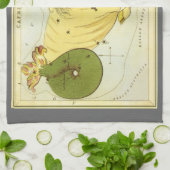 Steenbok  Constellatie, Urania's Mirror Theedoek (Gevouwen)