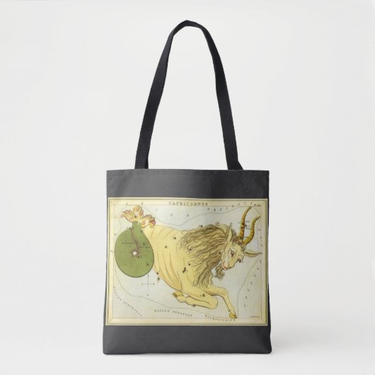 Steenbok Constellatie, Urania's Mirror Tote Bag (Voorkant)