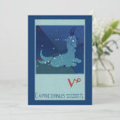 Steenbok Constellatie,  Zodiac, Astrologie (Staand voorkant)