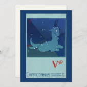 Steenbok Constellatie,  Zodiac, Astrologie (Voorkant / Achterkant)