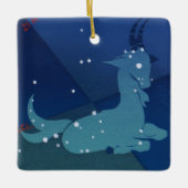 Steenbok Constellatie,  Zodiac, Astrologie Keramisch Ornament (Voorkant)