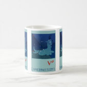 Steenbok Constellatie,  Zodiac, Astrologie Koffiemok (Center)