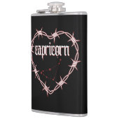 Steenbok Constellation Gothic Dark Celestial Edgy Heupfles (Links)