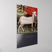 Steenbok de geit sterrenbeeld Verjaardagsfeest Folie Afdrukken (Laagn)