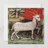 Steenbok de geit sterrenbeeld Verjaardagsfeest Kaart (Voorkant)