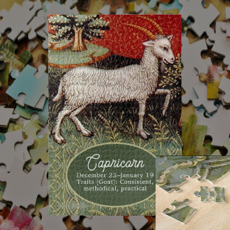 Steenbok de geit sterrenbeeld Verjaardagsfeest Legpuzzel