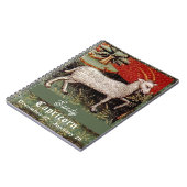 Steenbok de geit sterrenbeeld Verjaardagsfeest Notitieboek (Linkerzijde)