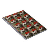 Steenbok de geit sterrenbeeld Verjaardagsfeest Notitieboek (Rechterzijde)