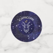 Steenbok de Geit Zodiac Design Tafel Confetti (Kleine voorkant)