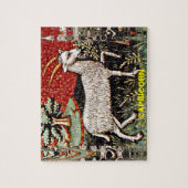 Steenbok de Geit Zodiac Sign Verjaardagsfeest 8x10 Legpuzzel (Verticaal)